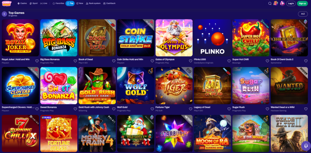 candy spinz no deposit bonus codes