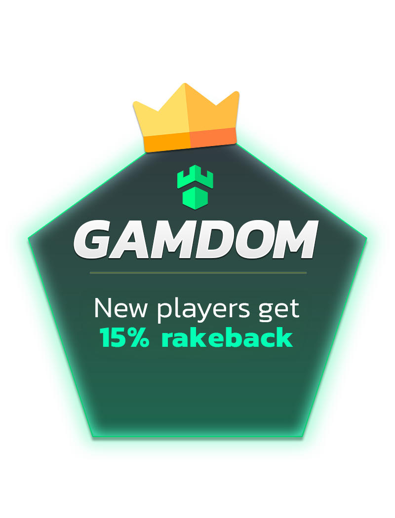 GAMDOM – New players get 100% bonus