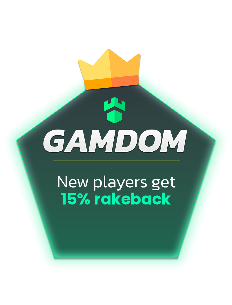 GAMDOM – New players get 100% bonus